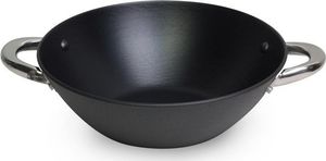Patelnia Kamille wok Teflonowa Żeliwna 32cm 2