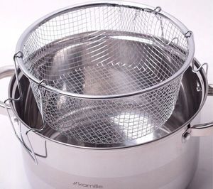 Kamille Garnek z sitem do makaronu 24 cm 6.5L (KM-5625S) 2