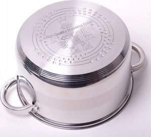 Kamille Garnek z sitem do makaronu 24 cm 6.5L (KM-5625S) 5