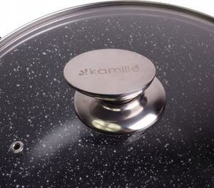 Kamille Garnek z pokrywą 24 cm 4.5l (KM-4405) 4