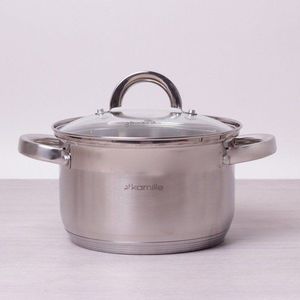 Kamille Garnek z pokrywką 18 cm 2.9l (KM-5618S) 1