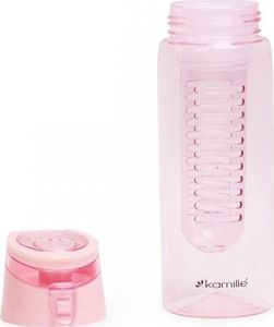Kamille Butelka z sitkiem różowa 660 ml 5