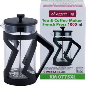 Kamille Zaparzacz do herbaty/kawy French Press 1000ml Kamille 7
