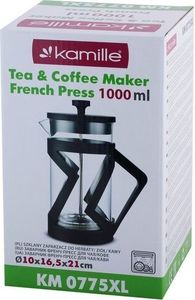 Kamille Zaparzacz do herbaty/kawy French Press 1000ml Kamille 8