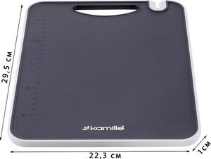 Deska do krojenia Kamille z ostrzałką plastikowa 5