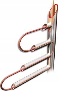 Grzejnik łazienkowy Thermoval Elektryczna suszarka łazienkowa TVX TR 60 CIRI 6