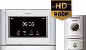 Commax CDV-704MA/DRC-40KHD Wideodomofon głośnomówiący 7" HD z kamerą natynkową 1