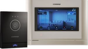 Commax Wideodomofon IP COMMAX CIoT 7'' Zestaw z przyciskiem dotykowym 1