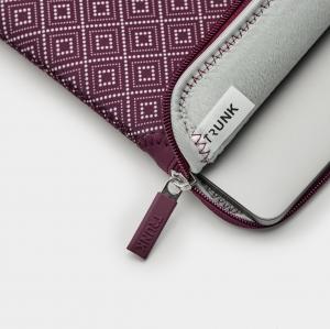 Etui Trunk MacBook Pro/Air Sleeve (Rhombe) 13" Bordowy 6