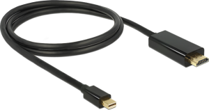 Kabel Delock DisplayPort Mini - HDMI 1m czarny (83698) 2