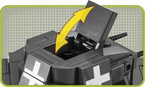 Cobi Historical Collection WWII PANZER I AUSF.A Czołg Niemiecki Lekki (2534) 7