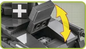 Cobi Historical Collection WWII PANZER I AUSF.A Czołg Niemiecki Lekki (2534) 8