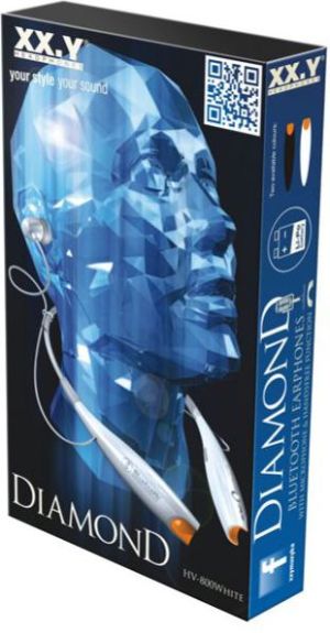 Słuchawki XX.Y Diamond HV-800 białe 5