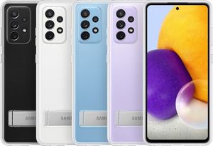 Samsung Etui Clear Standing Cover Galaxy A72 transparent 13