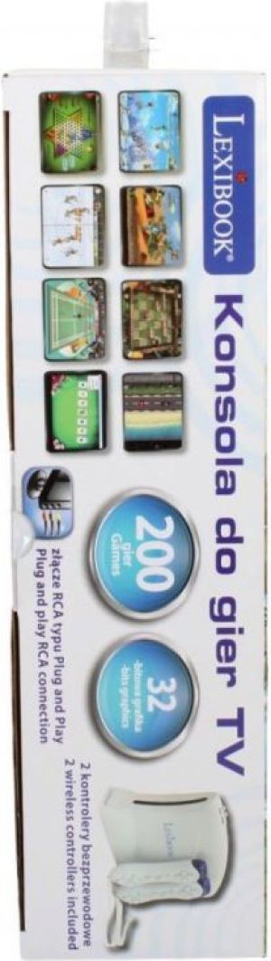 Lexibook Konsola TV 200 gier JG7420 3