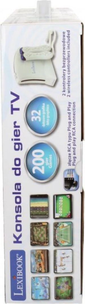 Lexibook Konsola TV 200 gier JG7420 5