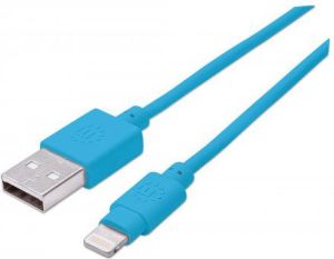 Kabel USB Manhattan Lightning -> USB A 1.0m (391467) 1