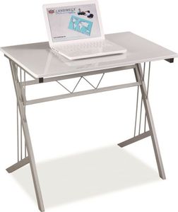 Biurko Signal B-120 Białe 80 cm x 51 cm 1