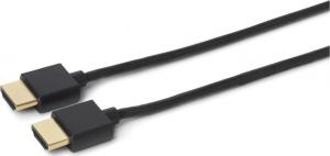 Kabel MicroConnect HDMI - HDMI 0.5m czarny (HDM19190.5BSV2.0) 1