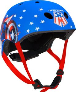 Seven Kask sportowy Avengers Capitan America 9051 1