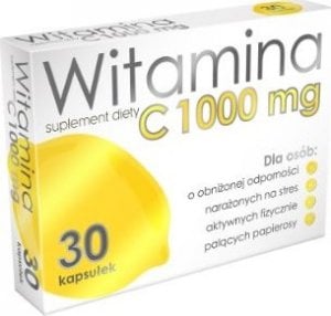 Alg Pharma Witamina C 1000 mg, 30 kapsułek - Długi termin ważności! 1