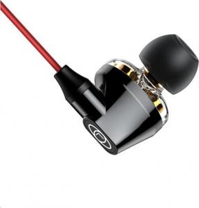 Słuchawki Baseus Immersive Virtual 3D czarno-czerwone (NGH08-91) 3