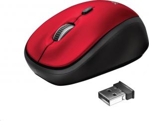 Etui Trust Yvo Reversible + mysz 15.6" Czarno-czerwony 4