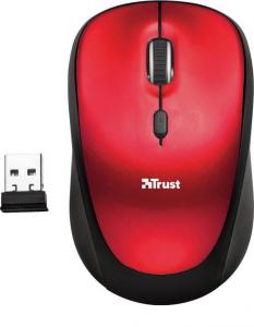 Etui Trust Yvo Reversible + mysz 15.6" Czarno-czerwony 5