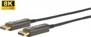 Kabel MicroConnect DisplayPort - DisplayPort 10m czarny (DP-MMG-1000V1.4OP) 1