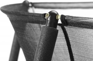 Trampolina ogrodowa Salta Comfort Edition z siatką wewnętrzną 214 x 153 cm zielona 4