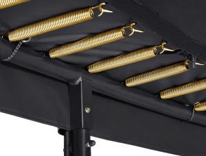 Trampolina ogrodowa Salta ogrodowa First Class z siatką wewnętrzną 366 x 214 cm czarna 3