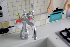 Funfit Drewniana Kuchnia dla dzieci z wyposażeniem +LED 11