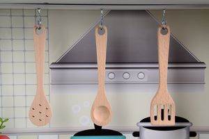 Funfit Drewniana Kuchnia dla dzieci z wyposażeniem +LED 12