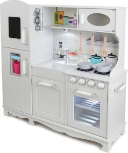 Funfit Drewniana Kuchnia dla dzieci z wyposażeniem +LED 3