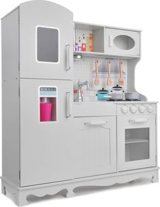 Funfit Drewniana Kuchnia dla dzieci z wyposażeniem +LED 5