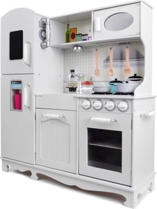 Funfit Drewniana Kuchnia dla dzieci z wyposażeniem +LED 6