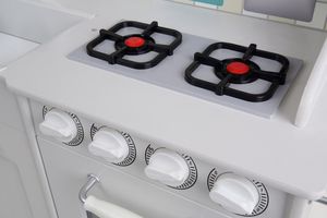 Funfit Drewniana Kuchnia dla dzieci z wyposażeniem +LED 10