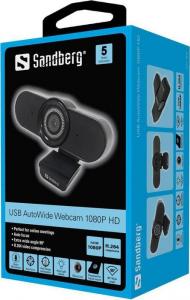 Kamera internetowa Sandberg USB AutoWide Webcam 1080P HD (134-20) 4