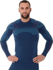 Brubeck LS13040A Bluza męska THERMO jeansowy XXL 1