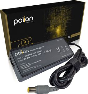 Zasilacz do laptopa Polion 90 W, 5.5 mm, 4.5 A, 20 V (PLNZ017P) 1