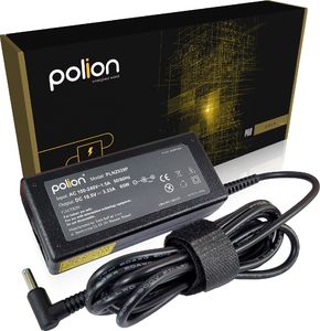 Zasilacz do laptopa Polion 65 W, 3 mm, 3.3 A, 19.5 V (PLNZ029P) 1