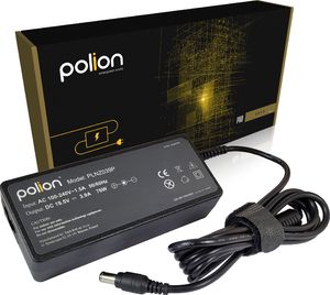 Zasilacz do laptopa Polion 76 W, 4.4 mm, 3.9 A, 19.5 V (PLNZ039P) 1