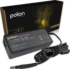 Zasilacz do laptopa Polion 90 W, 1.7 mm, 4.6 A, 19.5 V (PLNZ081P) 1