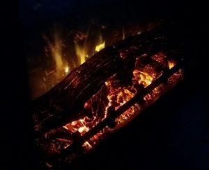 Aflamo Kominek Elektryczny Wkład Led 60 Czarny 5