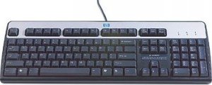 Klawiatura HP Keyboard Swiss 105K USB Black 1