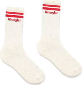 Wrangler WRANGLER TENNIS SOCKS EGRET OFF WHITE W0Z23UDIO 39 - 42 M 1