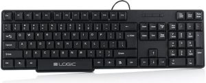 Klawiatura Logic Concept LK-12 Przewodowa Czarna UK (K-LC-LK12-100-SK) 2