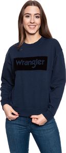 Wrangler WRANGLER HIGH RIB RETRO SWEAT NAVY W6N0HA114 S 1