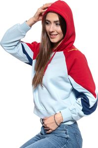 Wrangler WRANGLER RAGLAN SWEAT ANGEL FALLS BLU W6N5IRB07 M 6