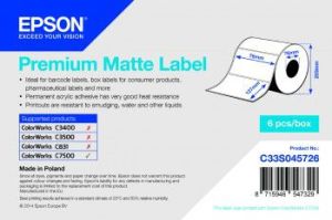 Epson Premium Matte Label (C33S045726) 1